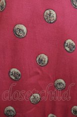 画像4: Jane Marple Dans Le Salon / Granny’s buttons tiered skirt  ローズ H-26-07-28-003-JM-SK-KB-ZH (4)