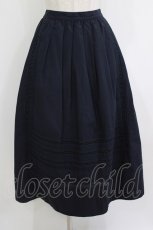 画像1: Jane Marple / Vintage marine tablier skirt  ネイビー H-26-07-28-034-JM-SK-KB-ZH (1)