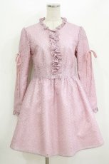 画像1: MILK / Bed of Rosesドレス  ダークピンクレース H-26-07-28-037-ML-OP-AK-ZH (1)