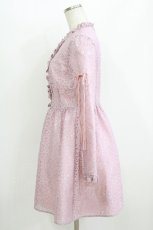 画像2: MILK / Bed of Rosesドレス  ダークピンクレース H-26-07-28-037-ML-OP-AK-ZH (2)