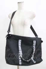 画像1: Candy Stripper / ロゴテープBAG  黒 H-26-07-28-063-PU-BG-KB-ZH (1)