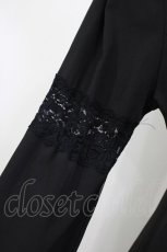 画像5: Ozz oneste / 薔薇刺繍シャツワンピース  黒 H-26-07-28-017-OO-OP-AK-ZH (5)