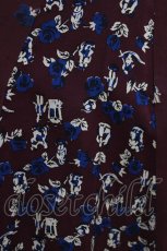 画像4: Jane Marple Dans Le Salon / Dance with roses gored skirt  ボルドーミックス H-26-07-28-002-JM-SK-KB-ZH (4)