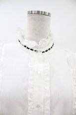 画像3: Eri Aino's collaboration / TT*AINレースブラウス L 白 H-26-07-29-054-PU-BL-NS-ZH (3)