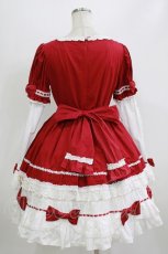 画像3: Angelic Pretty / ロマンティックフリルワンピース Free レッド H-26-07-29-1002-AP-OP-NS-ZH (3)