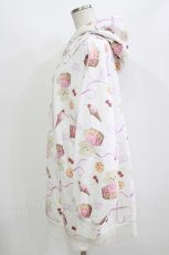 画像2: Honey Cinnamon / シナモン総柄パーカー Free 白 H-26-07-29-1026-LO-TO-NS-ZH (2)