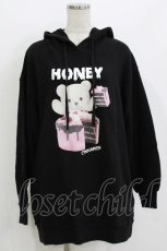 画像1: Honey Cinnamon / ケーキシナモンパーカー Free ブラック H-26-07-29-1028-LO-TO-NS-ZH (1)
