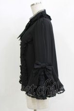 画像2: axes femme kawaii / 姫袖7分丈ブラウス M ブラック H-26-07-29-1029-AX-BL-NS-ZH (2)