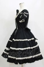 画像2: Angelic Pretty / はしごレースワンピース Free ブラック H-26-07-29-1001-AP-OP-NS-ZH (2)