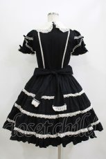 画像3: Angelic Pretty / はしごレースワンピース Free ブラック H-26-07-29-1001-AP-OP-NS-ZH (3)