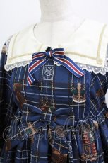 画像5: Angelic Pretty / British Bearワンピース Free ブルー H-26-07-29-1006-AP-OP-NS-ZH (5)