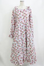 画像1: FLC / 星名桜子/2WAY花柄フリルワンピース S ピンク H-26-07-29-1010-LO-OP-NS-ZH (1)