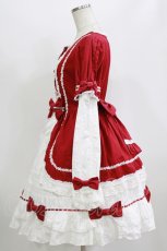 画像2: Angelic Pretty / ロマンティックフリルワンピース Free レッド H-26-07-29-1002-AP-OP-NS-ZH (2)
