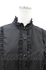 画像3: Eri Aino's collaboration / TT*AINレースブラウス M ブラック H-26-07-29-063-PU-BL-NS-ZH (3)