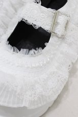 画像4: Whinny / ときめきふりるプリンセスシューズ M 23.5cm ホワイト H-26-07-30-003-PU-SH-YZ-ZH (4)