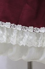 画像5: Pina sweetcollection / アリスドールワンピース F ワイン H-26-07-30-043-LO-OP-YZ-ZH (5)