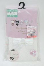 画像1: m petit by misako / AMマイメロリボンタイツ L~LL オフホワイト H-26-07-30-023-LO-ZA-NS-ZH (1)