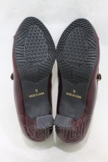 画像3: an another angelus / 細ベルト使いクラシカルパンプス S(22.5-23cm) ワインレッド H-26-07-30-002-CA-SH-YZ-ZH (3)