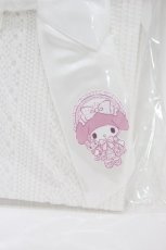画像3: m petit by misako / AMマイメロリボンタイツ L~LL オフホワイト H-26-07-30-026-LO-ZA-NS-ZH (3)