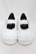 画像1: Whinny / ときめきふりるプリンセスシューズ M 23.5cm ホワイト H-26-07-30-003-PU-SH-YZ-ZH (1)