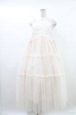 画像1: merry jenny / petit flowerチュールキャミワンピース Free ピンク H-26-08-01-001-LO-OP-NS-ZH (1)