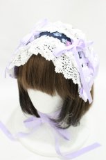 画像1: BABY,THE STARS SHINE BRIGHT / Rose de Rescht ヘッドドレス  ネイビー H-26-08-01-043-BA-AC-NS-ZH (1)