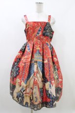 画像1: Juliette et Justine / La Dame a la licorne Robe 2 アンティークレッド H-26-08-01-006-CL-OP-NS-ZH (1)