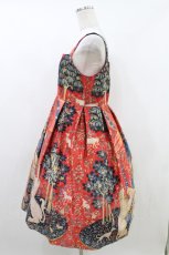 画像2: Juliette et Justine / La Dame a la licorne Robe 2 アンティークレッド H-26-08-01-006-CL-OP-NS-ZH (2)