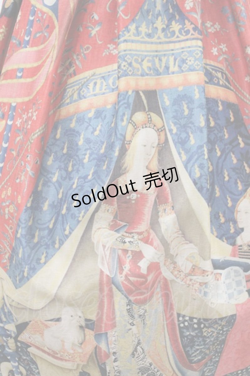 画像4: Juliette et Justine / La Dame a la licorne Robe 2 アンティークレッド H-26-08-01-006-CL-OP-NS-ZH (4)