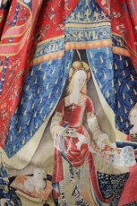 画像4: Juliette et Justine / La Dame a la licorne Robe 2 アンティークレッド H-26-08-01-006-CL-OP-NS-ZH (4)