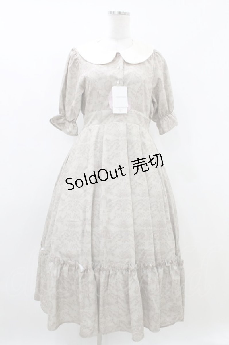画像1: m petit by misako / NINA’S/トワルドジュイワンピース S ベージュ H-26-08-01-015-LO-OP-NS-ZH (1)