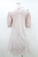 画像2: Ank Rouge / ヨークレースアップカットワンピース M ピンク H-26-08-01-018-CA-OP-NS-ZH (2)
