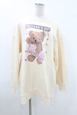 画像1: Honey Cinnamon / チョコデリバリーシナモントレーナー Free アイボリー H-26-08-01-023-LO-TO-NS-ZH (1)