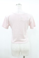 画像2: OLIVE des OLIVE / リボン映え半袖トップス Free ピンク H-26-08-01-031-GO-TO-NS-ZH (2)