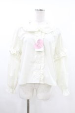 画像1: m petit by misako / AM*2WAYソデフリルBL S  H-26-08-01-033-LO-BL-NS-ZH (1)