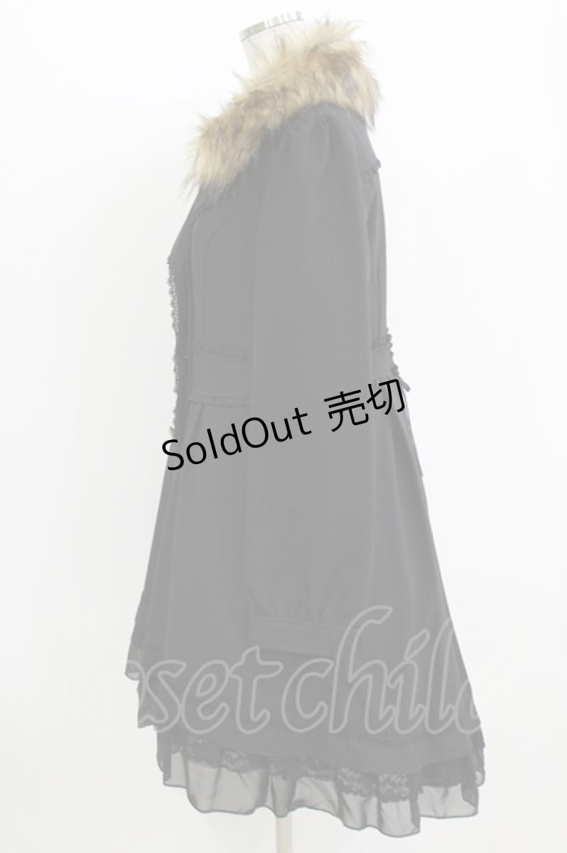 画像2: axes femme / ライナー付きトレンチコート L ブラック H-26-08-02-029-AX-CO-NS-ZH (2)