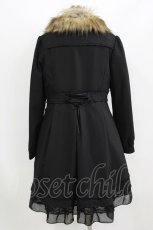 画像3: axes femme / ライナー付きトレンチコート L ブラック H-26-08-02-029-AX-CO-NS-ZH (3)