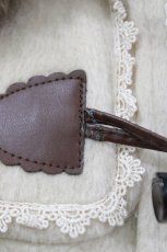 画像6: axes femme / ファートリムフードダッフルコート L 生成り H-26-08-02-032-AX-CO-NS-ZH (6)