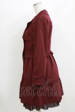 画像2: axes femme / ライナー付きトレンチコート M ワイン H-26-08-02-033-AX-CO-NS-ZH (2)