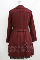 画像3: axes femme / ライナー付きトレンチコート M ワイン H-26-08-02-033-AX-CO-NS-ZH (3)