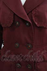 画像4: axes femme / ライナー付きトレンチコート M ワイン H-26-08-02-033-AX-CO-NS-ZH (4)