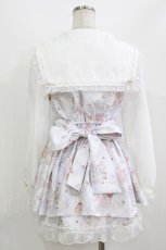 画像3: LIZ LISA / Sewing Bear柄セットアップ Free サックス H-26-08-02-041-LO-OP-NS-ZH (3)