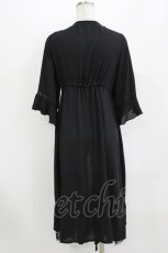 画像3: axes femme / レーシーロングカーデ M ブラック H-26-08-02-046-AX-TO-NS-ZH (3)