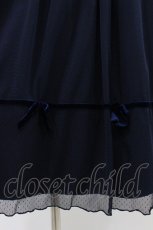 画像5: Melody BasKet / ご令嬢のチュールワンピース M ネイビー H-26-08-02-1023-LO-OP-KB-ZH (5)