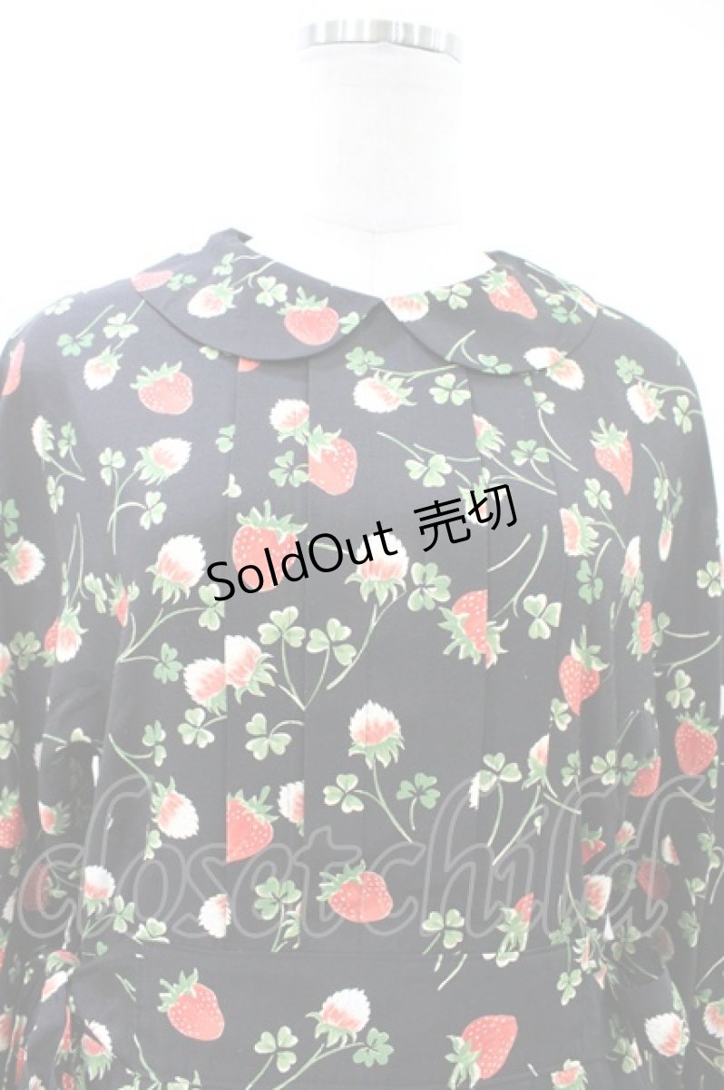 画像4: Jane Marple / Fortune gardeｎ side ribbon dress M ブラック H-26-08-02-1026-JM-OP-ET-ZH (4)