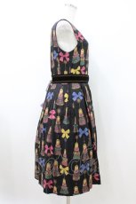 画像3: Jane Marple / Little tassel dollsスクエアドレス M ブラック H-26-08-02-1027-JM-OP-ET-ZH (3)