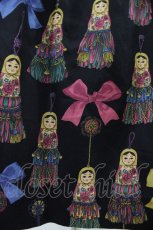 画像5: Jane Marple / Little tassel dollsスクエアドレス M ブラック H-26-08-02-1027-JM-OP-ET-ZH (5)