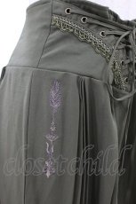 画像3: Rozen Kavalier / 刺繍プリーツパンツ  カーキ H-26-08-02-1004-OO-PA-AK-ZH (3)