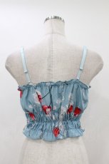 画像2: MILK / フローズンチェリーベアトップ  アクアブルー H-26-08-02-1038-ML-TO-AK-ZH (2)