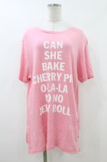画像1: Katie / PRETTY SONG Big Tee M PINK H-26-08-02-1049-LO-TO-AK-ZH (1)